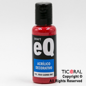 ACRIL.DECOR.EQ 701 ROJO CADMIO IMT 50ML X 1